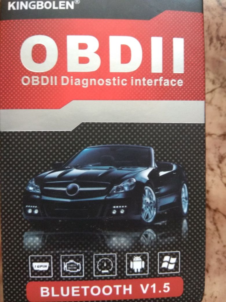 OBD адаптер Kingbolen и KONNWEI KW902 ELM327 V1.5 OBD сканер адаптер