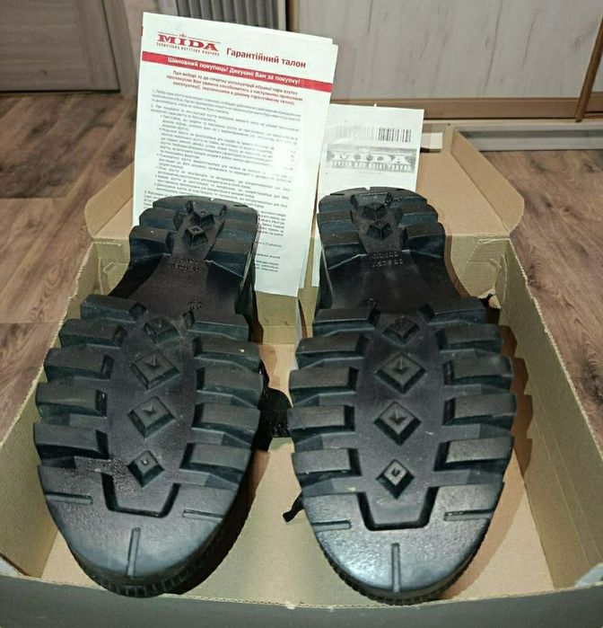 Чоловічі Зимові Черевики Міда 43 розмір. Устілки 28,5. Сучасні Берці