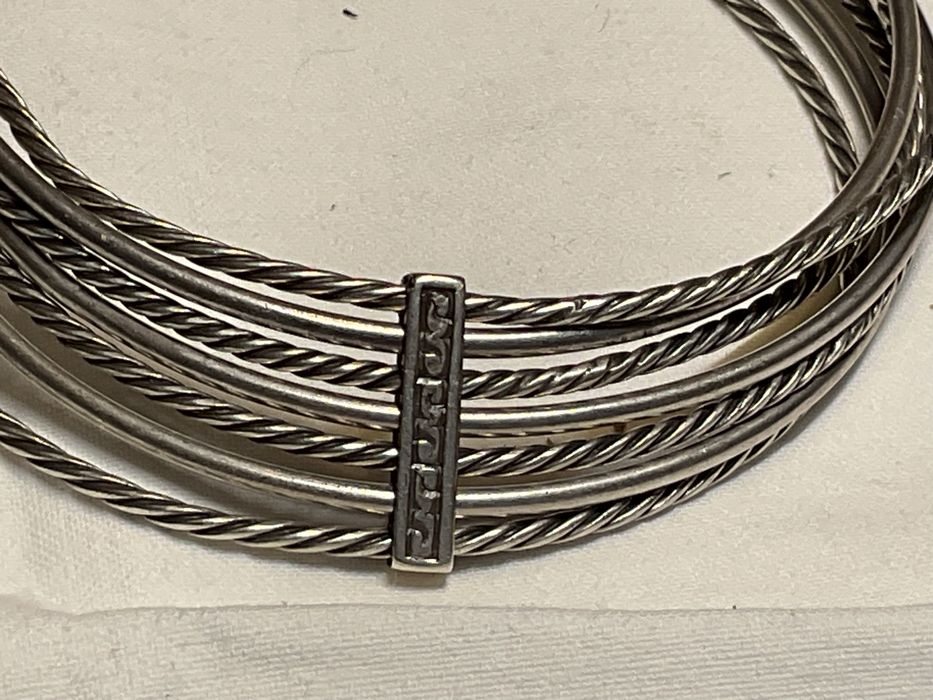 Pulsieras em prata Sete Escravas, antigas