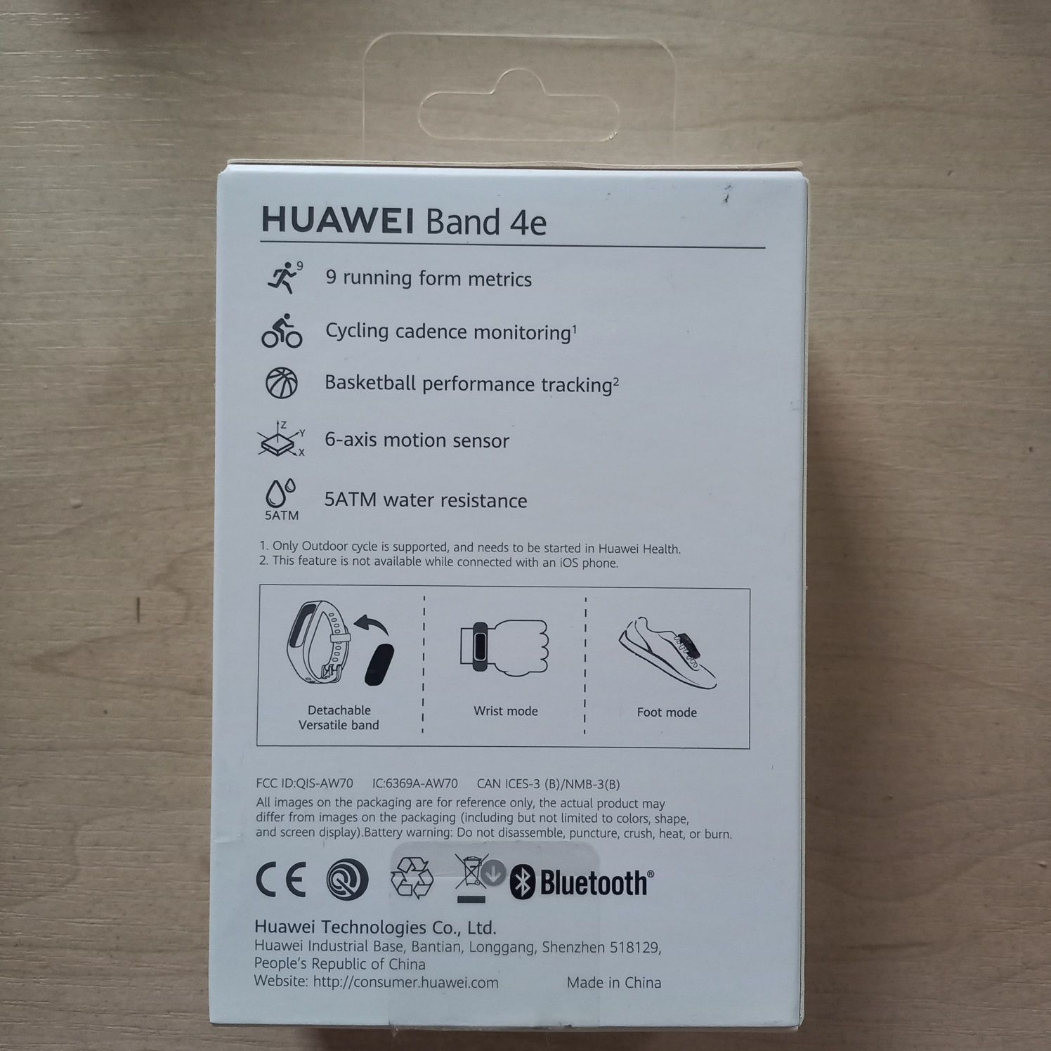 Zegarek opaska Huawei Band 4e