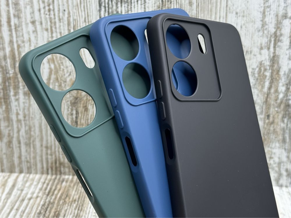 Чехол Silicone Case на Xiaomi Redmi 13C/ Poco C65. Микрофибра!