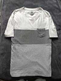 Сіро-біла футболка Zara