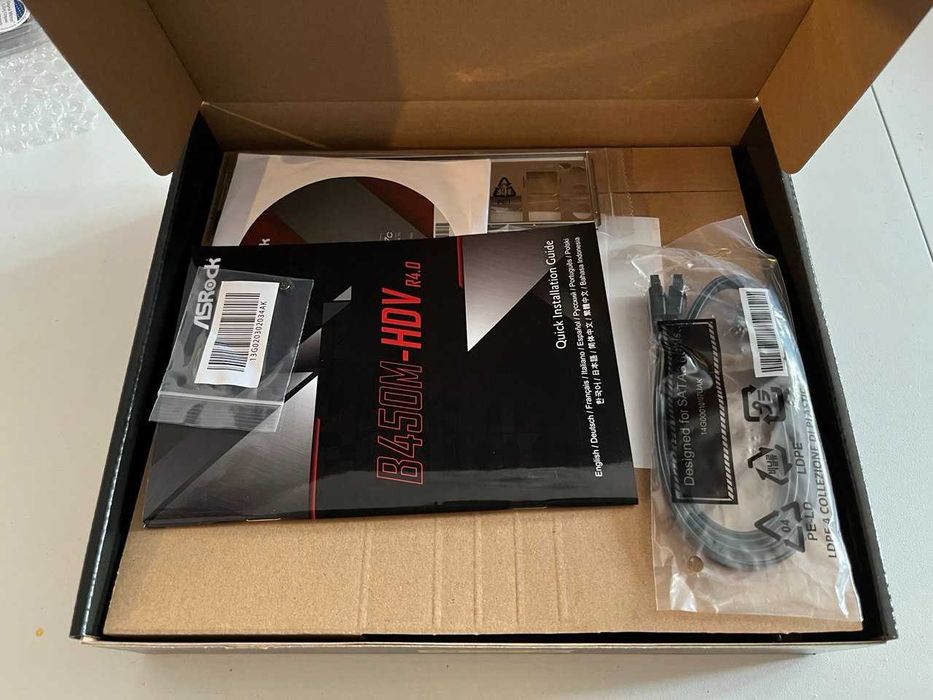 Płyta główna Asrock B450M-HDV R4.0 AM4; 2x DDR4 DIMM; Micro ATX nowa