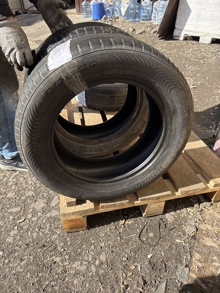 Продам 3шт шини 185/65/15 92Н XL Nokian Hakka green 2