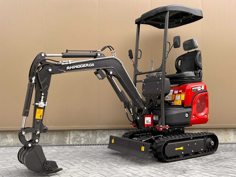 MINI GIRATORIA XN 12.8 RHINOCEROS 1000KG Motor Kubota