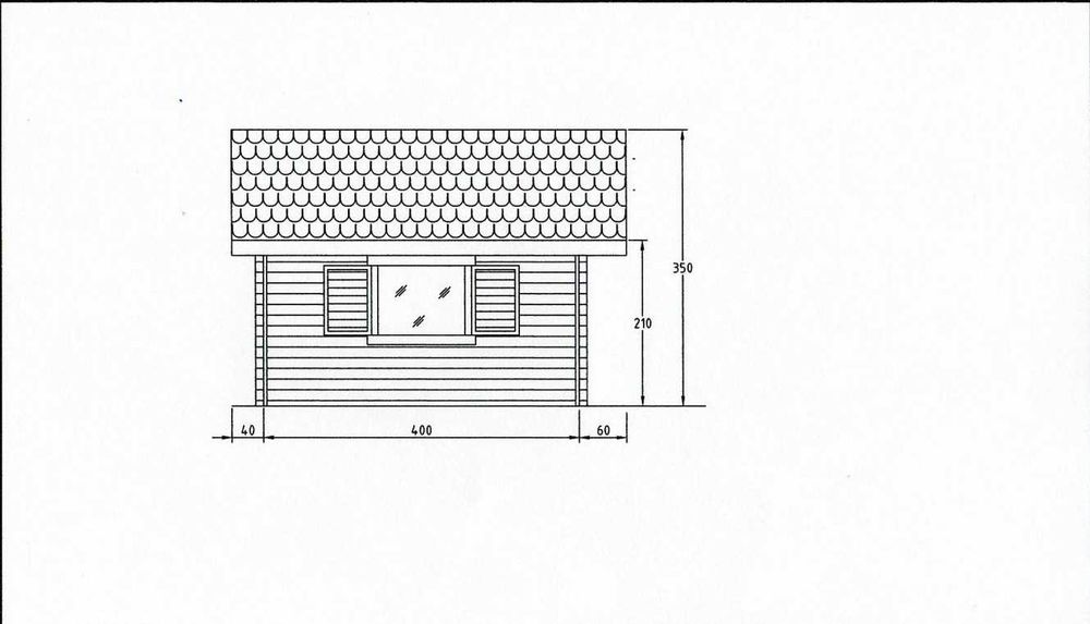 Domek letniskowy 24 m2,  powystawowy