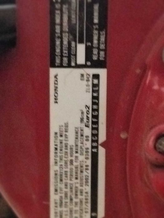 Motocultivadora Laser MG/200 com motor Honda GX200 – Excelente estado!
