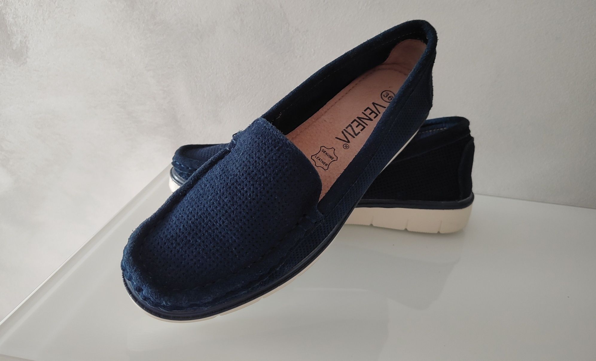 Buty skórzane Venezia jak nowe