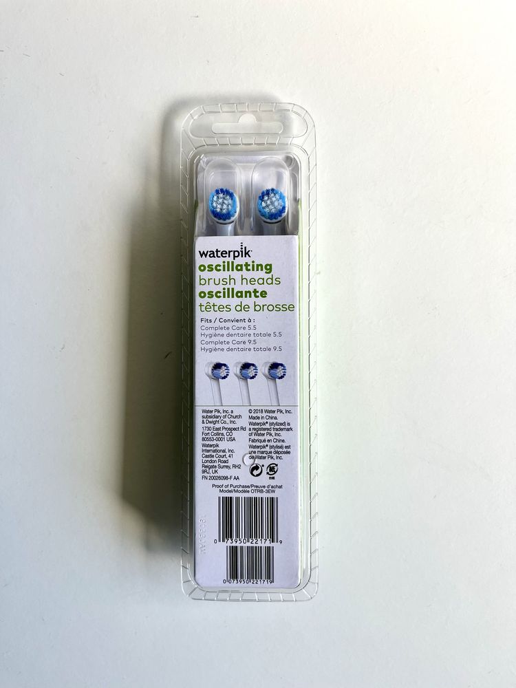 Pack de 3 recargas Waterpik (OTRB-3EW)