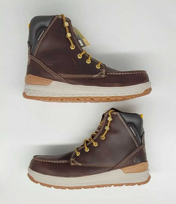 Sapatos de couro impermeáveis ​​CAT novo, Size  USA 8, UK 7, EUR 41