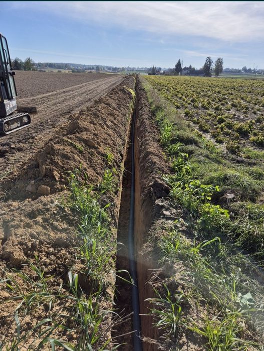 Usługi minikoparką, roboty ziemne