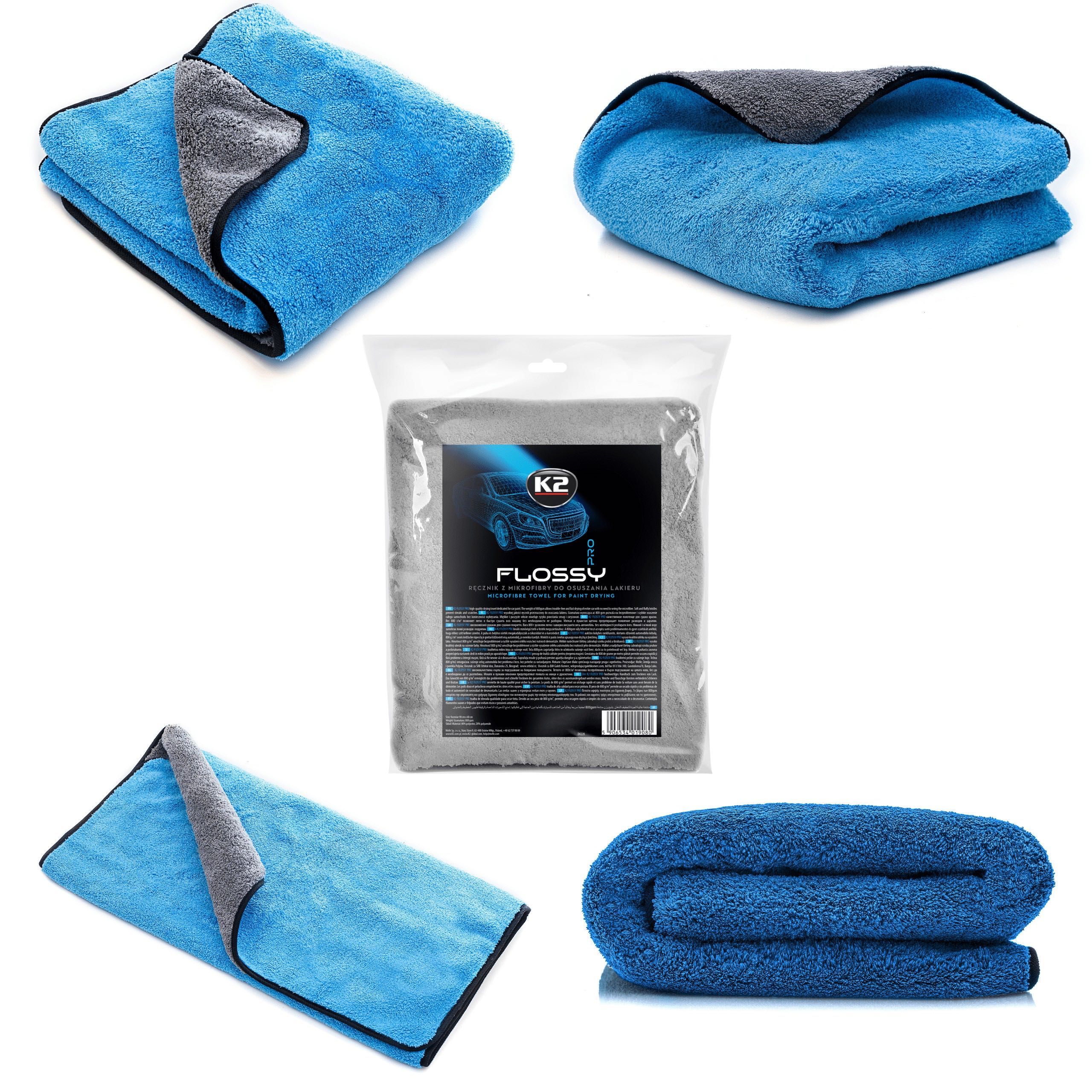 K2 Pro Flossy ręcznik z mikrofibry do osuszania+Bela PRO Sunset Fresh