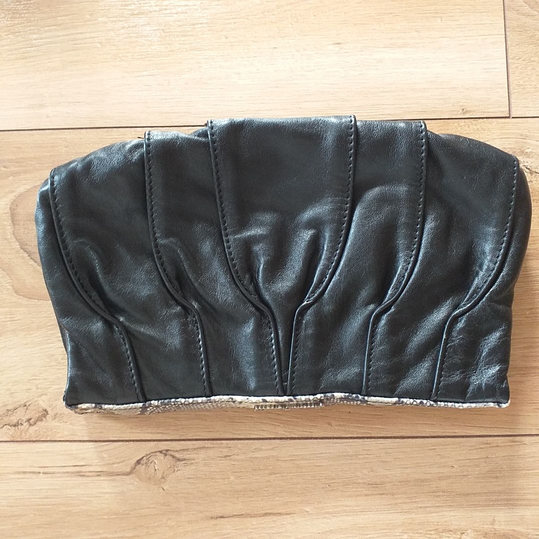 UNIKAT GILDA TONELLI Mała oryginalna skóra naturalna torebka crossbody