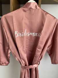 Szlafrok slubny Swiadkowa Bridesmaid S