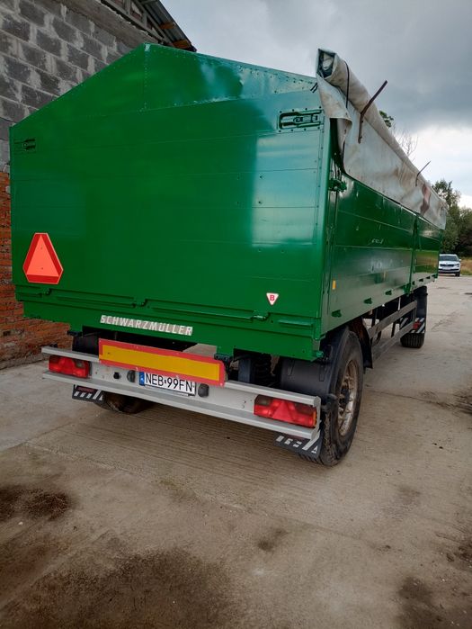 Przyczepa 18 ton do zboża sztywna sprowadzona z Niemiec