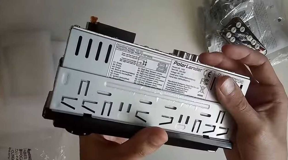 Автомагнітола з bluetooth 60 вт usb флешка microsd карата пам'яті