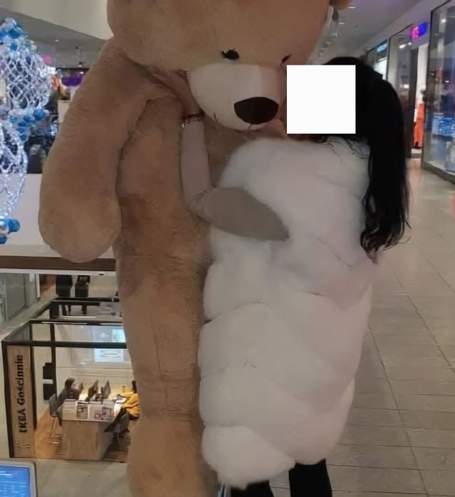 Biała kamizelka damska futro naturalne lis