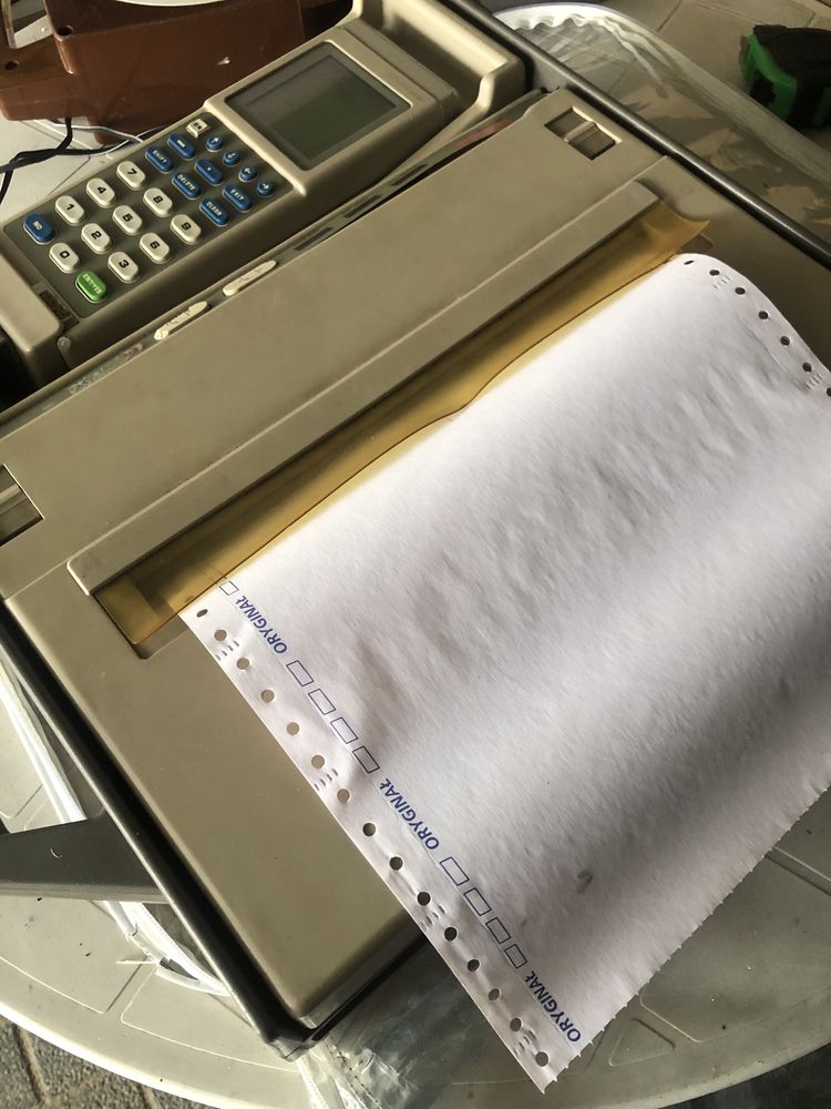 Norand Data Systems Komputer Drukarka Walizka