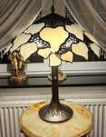 Unikatowa lampa witrażowa ( Tiffany) , wys.56cm,śred.50cm