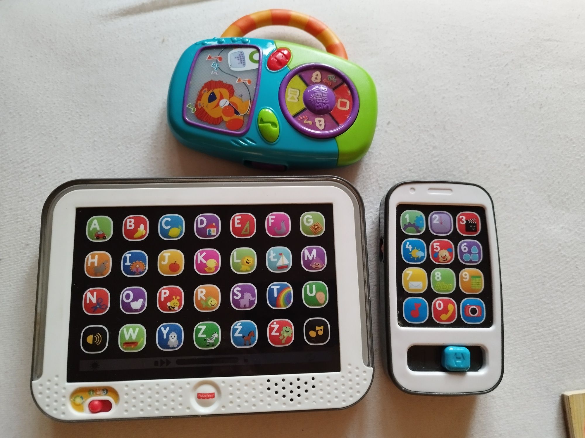 Tablet i telefon fisher Price