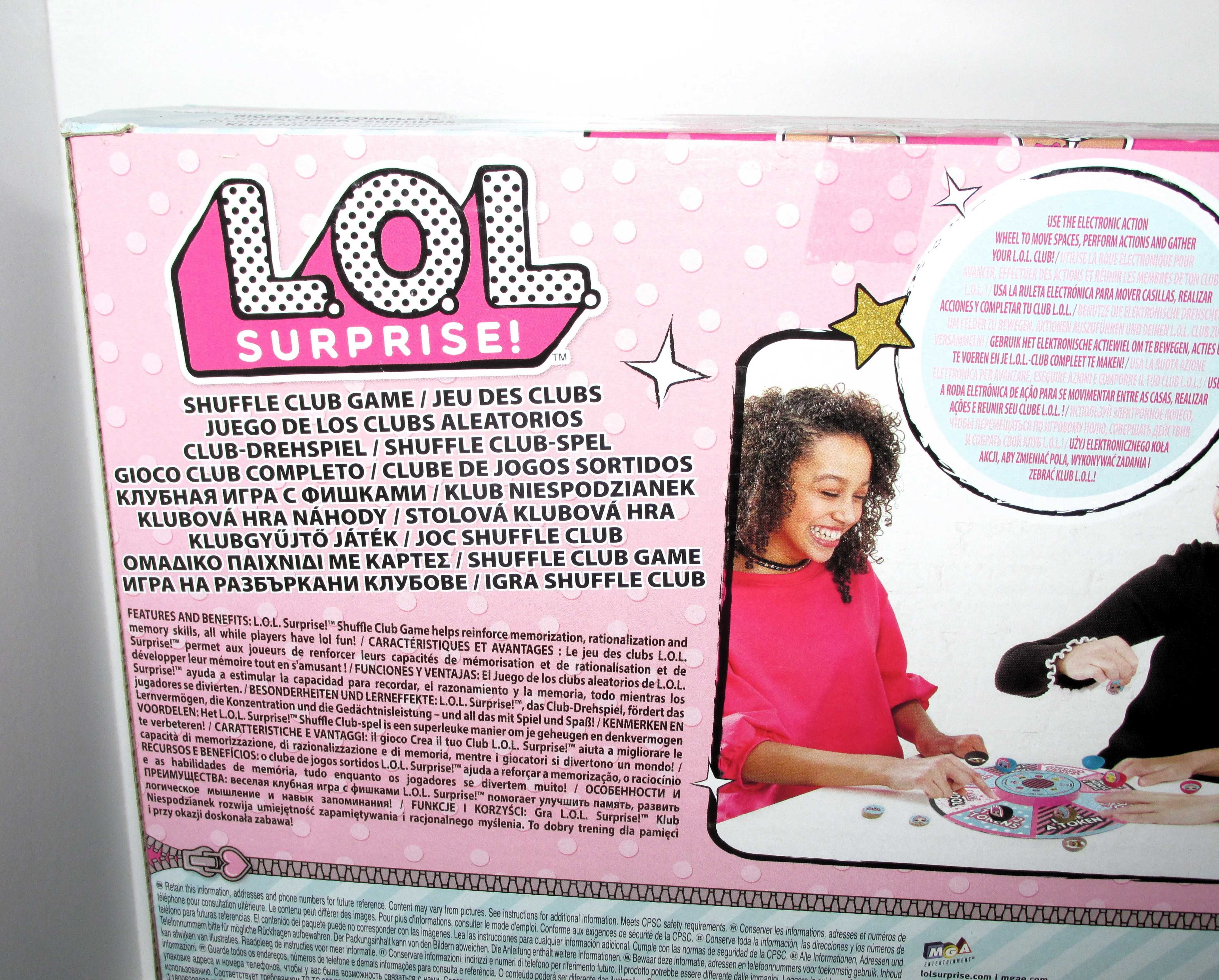 LOL Surprise! Board game + Bola com Boneca Novo/Selado