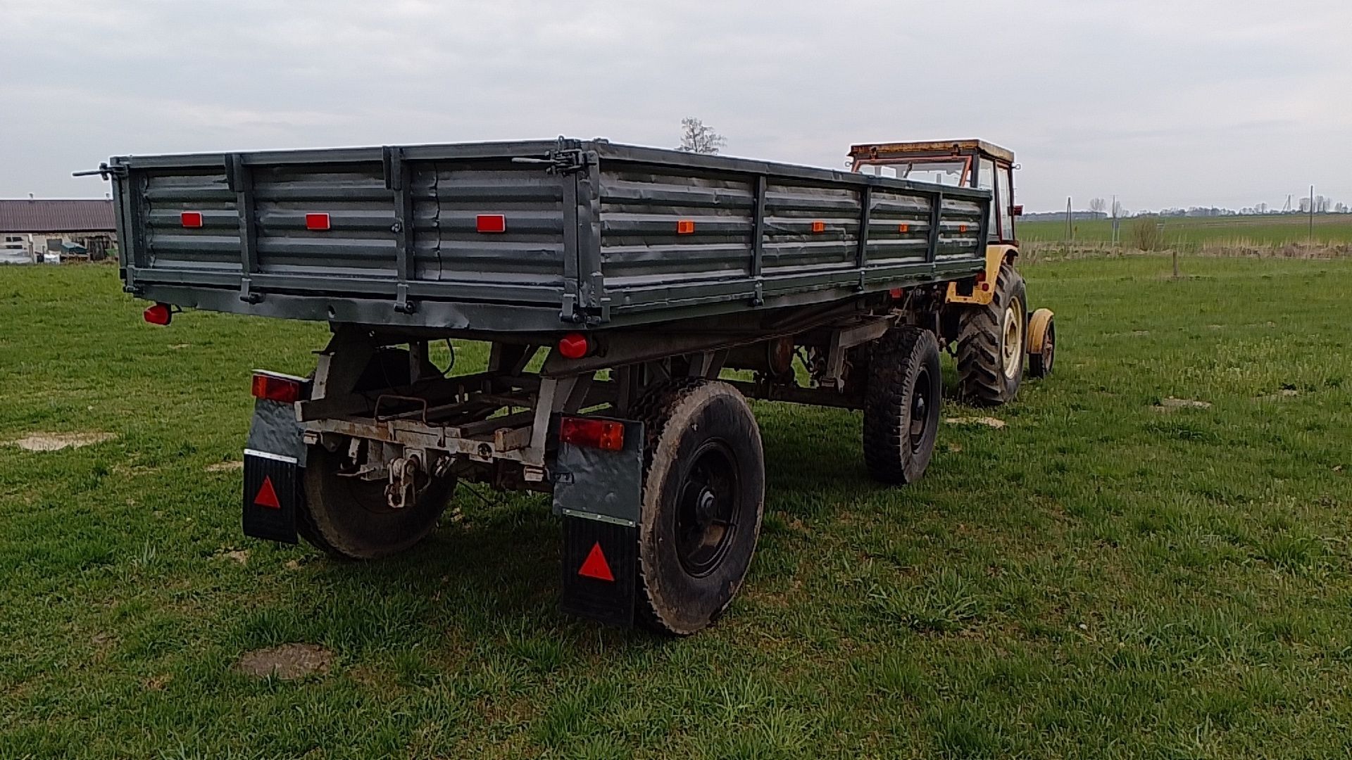 Przyczepa Autosan d55 wywrotka 3 stronny