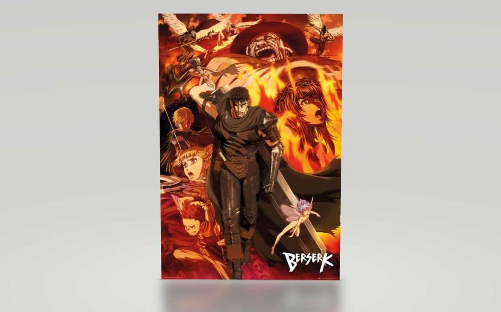 Berserk Plakat filmowy Anime 61x91,5 cm