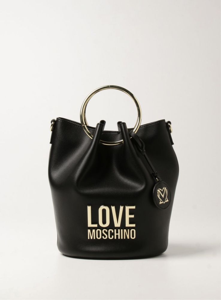 Mala/bolsa moschino preta original