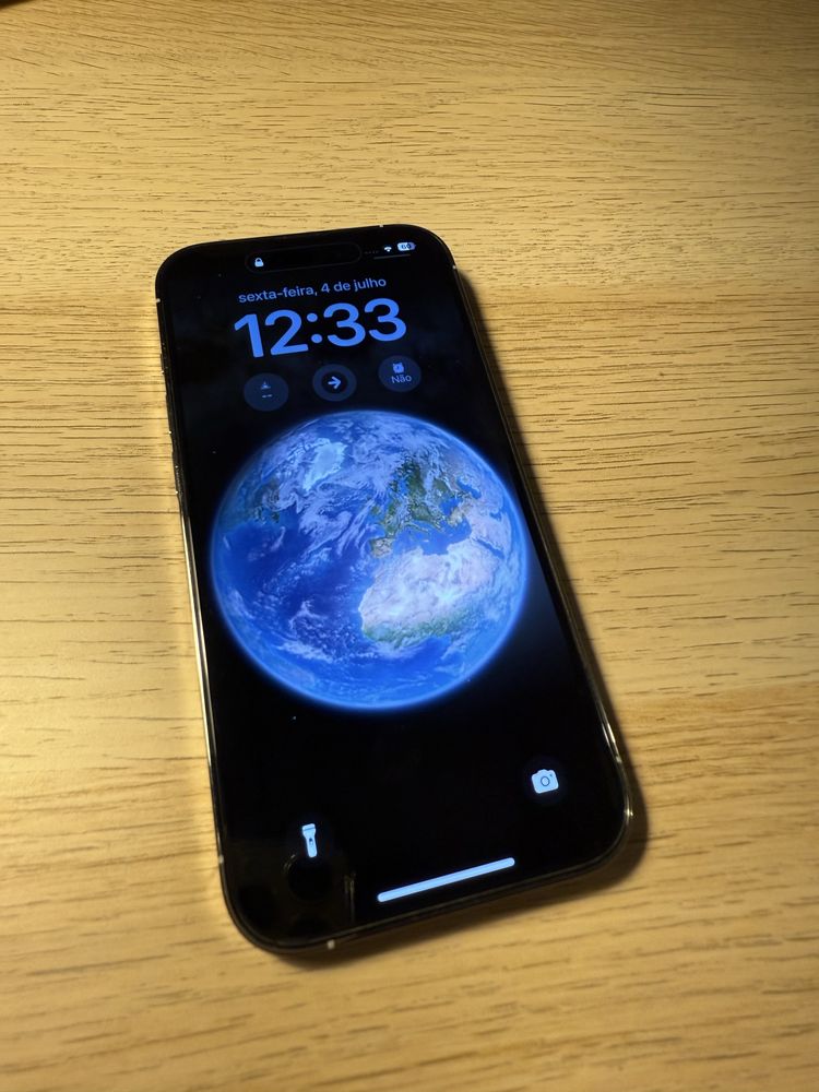 Iphone 14 pro, branco, usado 128gb
