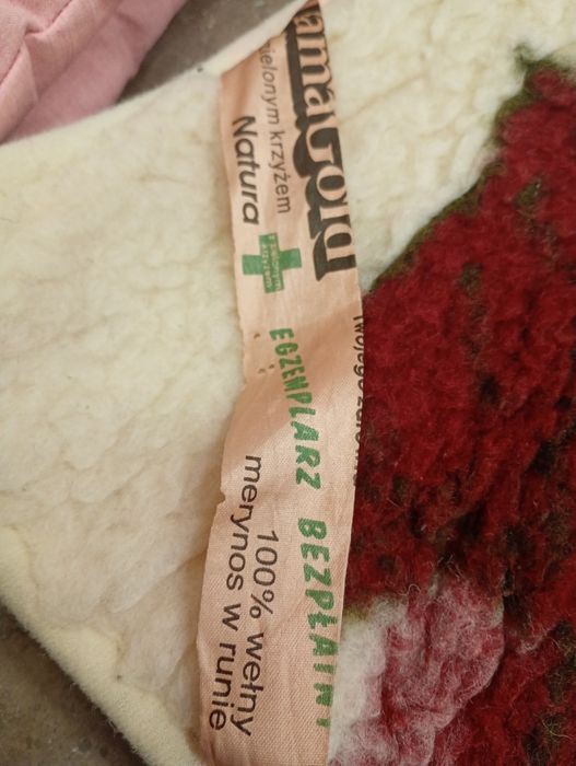 Kołdra wełniana koc wełniany merynos