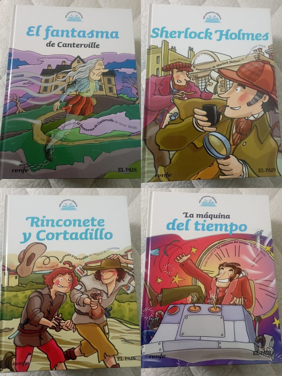 Livros infantis em espanhol
3€ cada livro. 
Desconto para 2 ou mais li