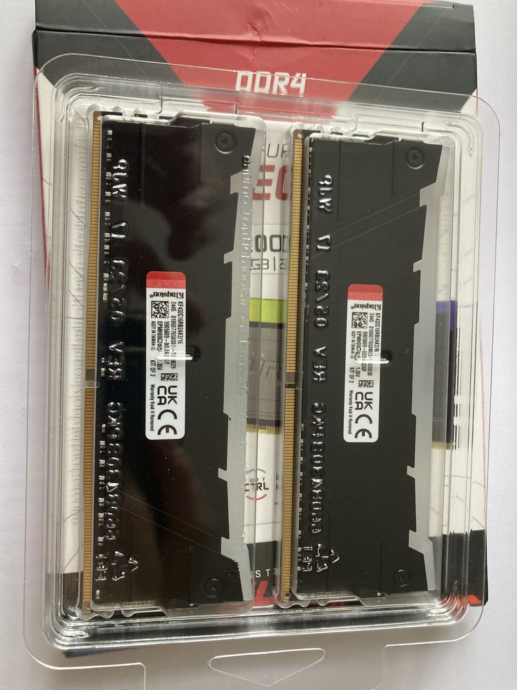 Kingston Fury Renegade DDR4 16gb (2x8) 3200mhz kości RAM pamięć