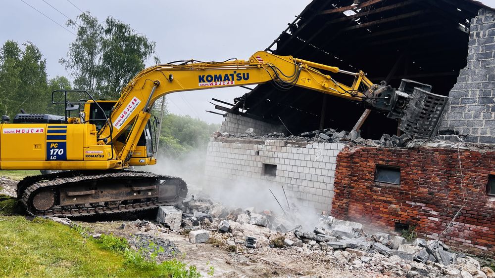 Wyburzenia rozbiórki utylizacja wykopy