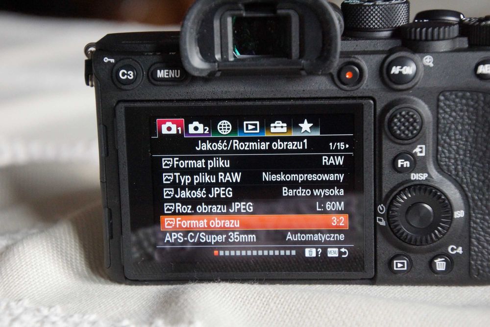 Aparat fotograficzny Sony alpha 7r4a, 7rIV