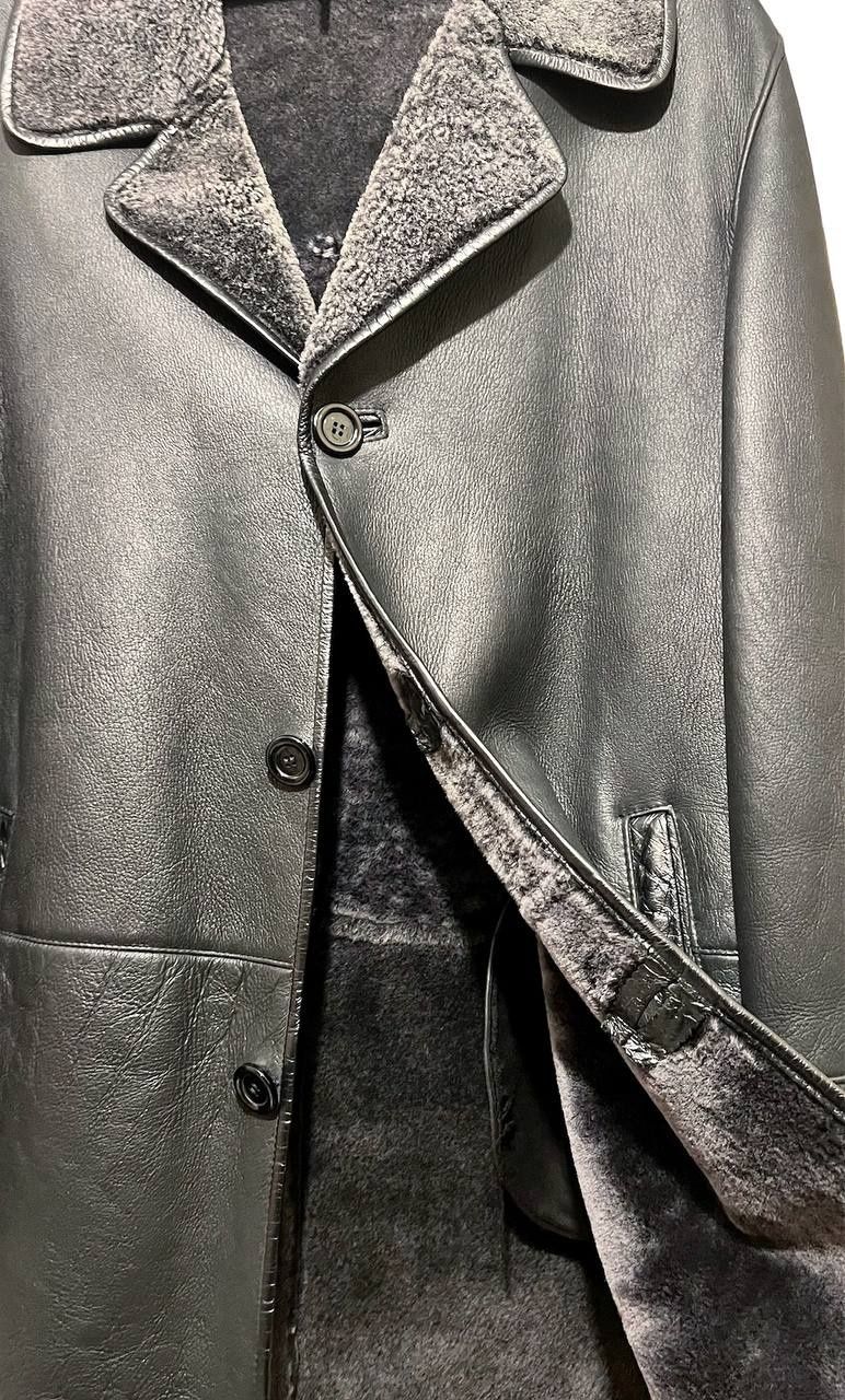 Куртка-дубленка  мужская качественная кожа