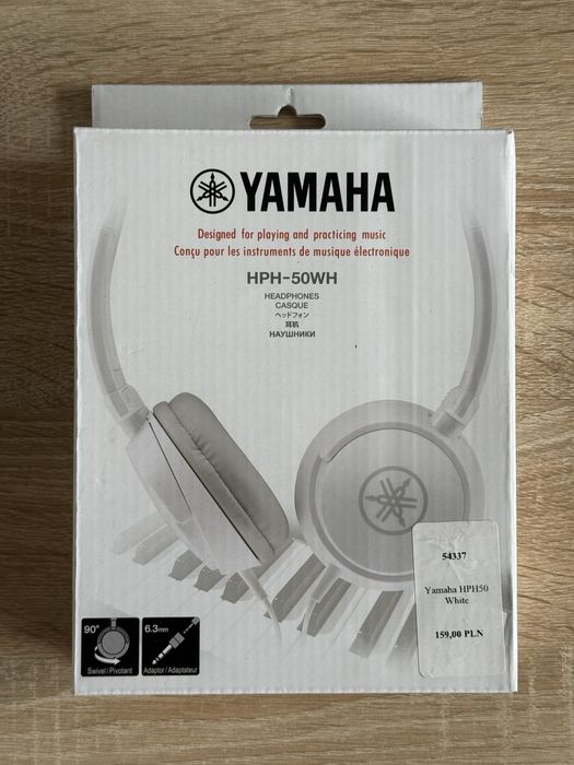 Słuchawki Yamaha HPH-50WH – białe