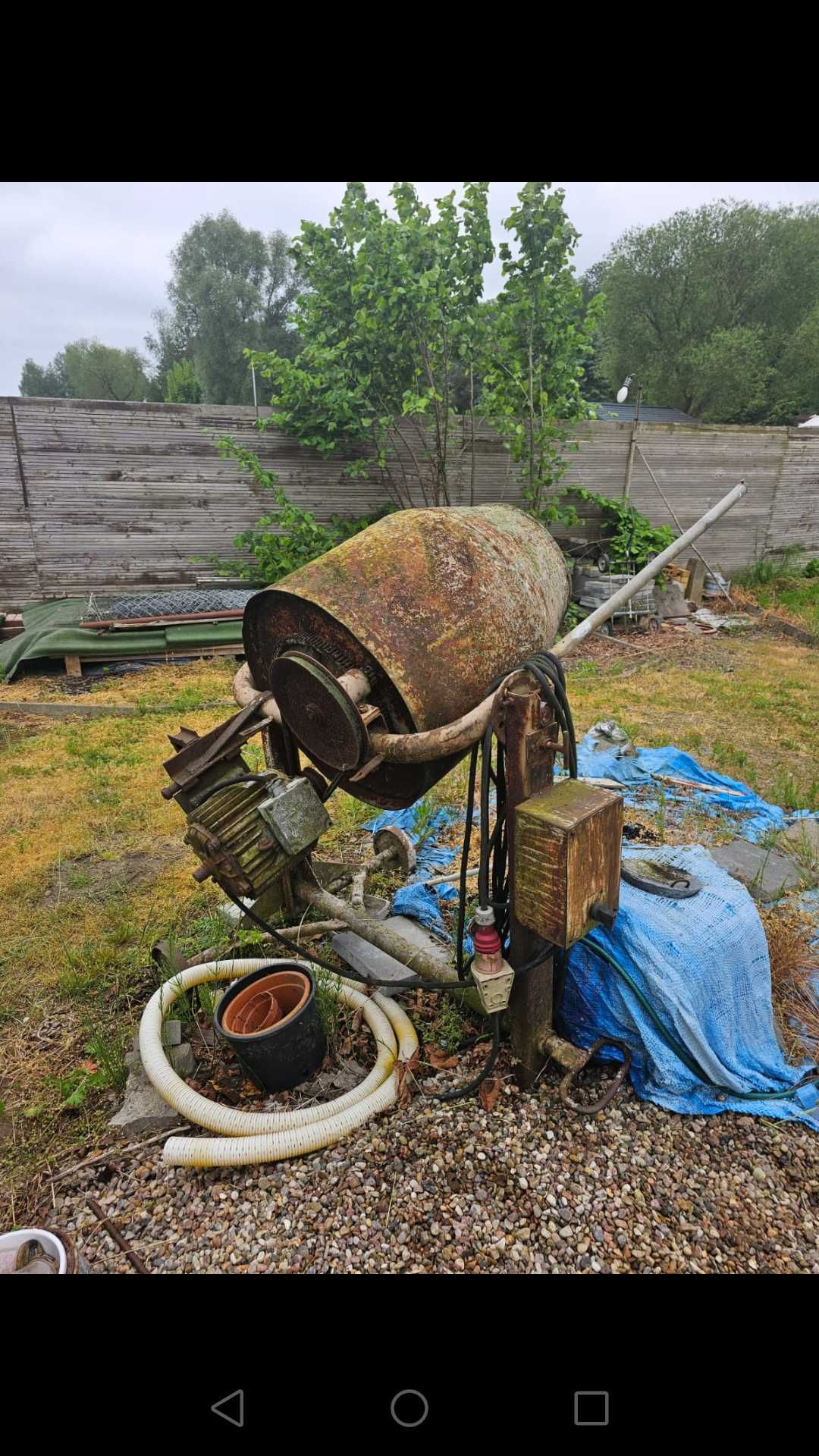 Betoniarka na siłę 380 V z czasów PRL z 1984r. Szczecin