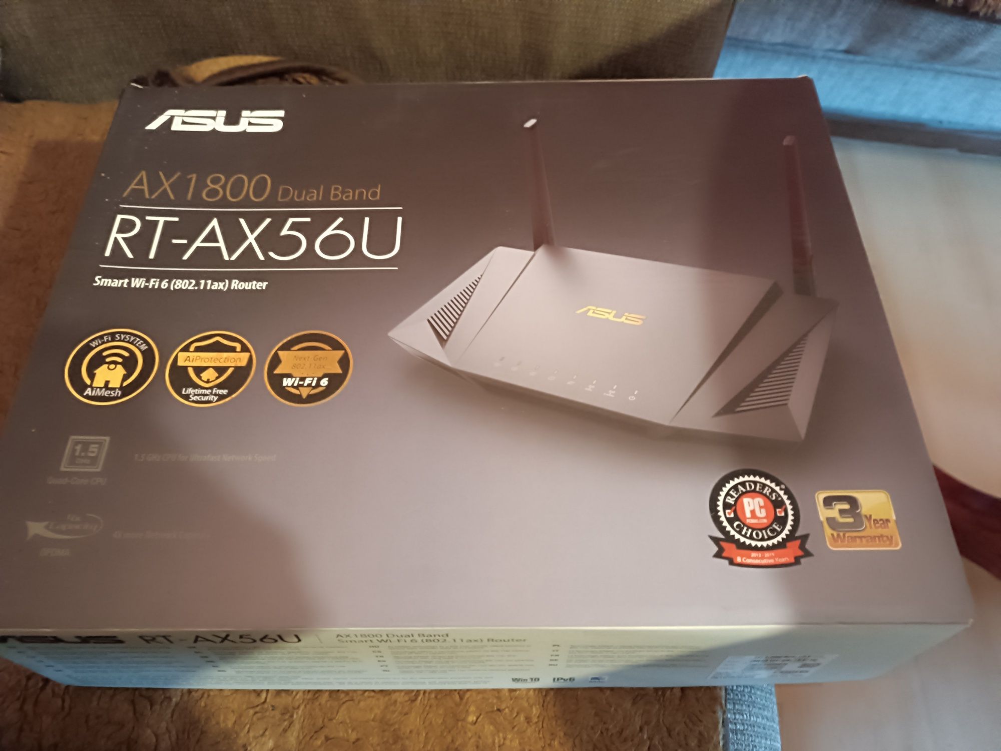Router wi-fi Asus AX1800 dual band