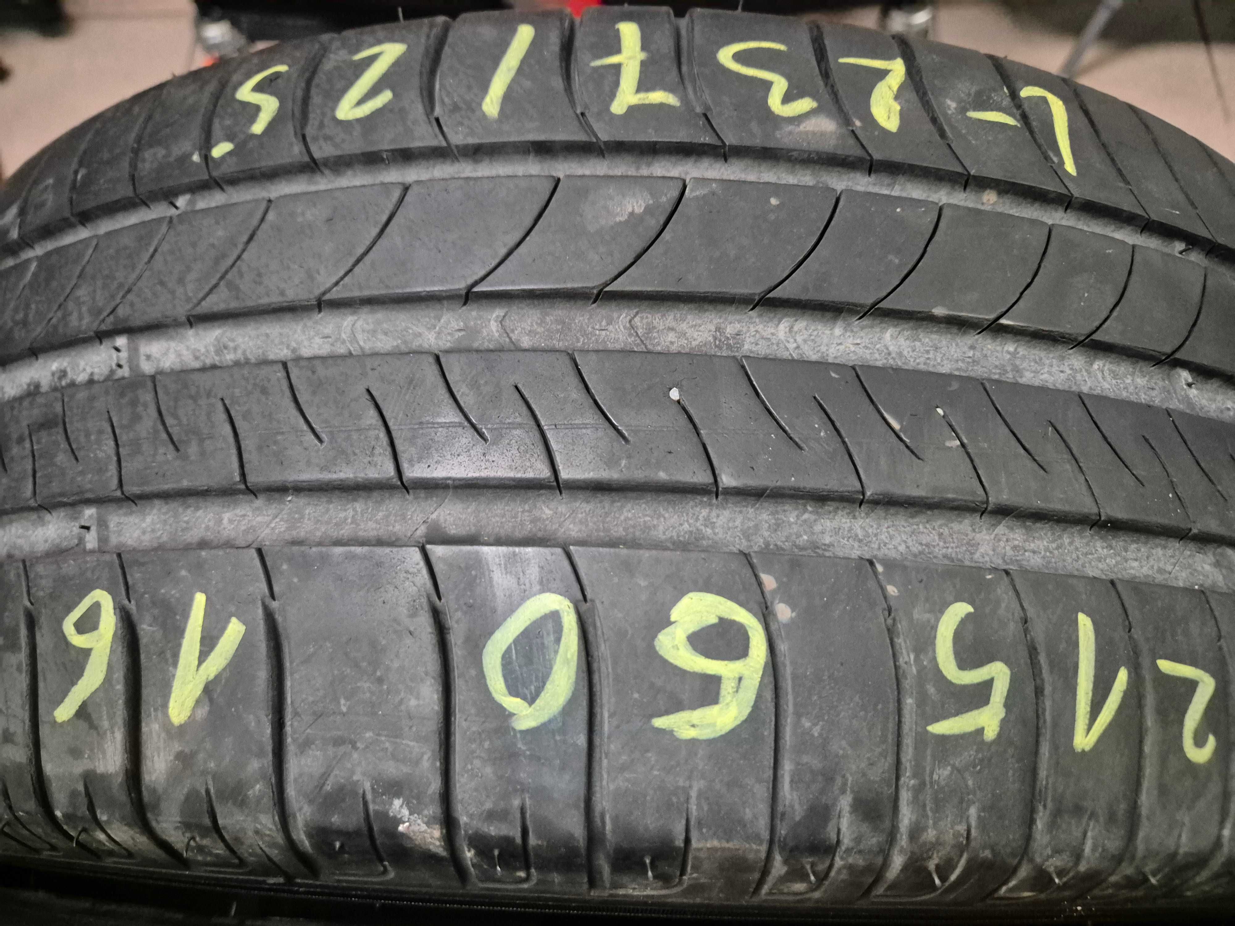 215/60r16 (L237/25)006 2szt 5mm Energy Saver + MICHELIN LETNIE