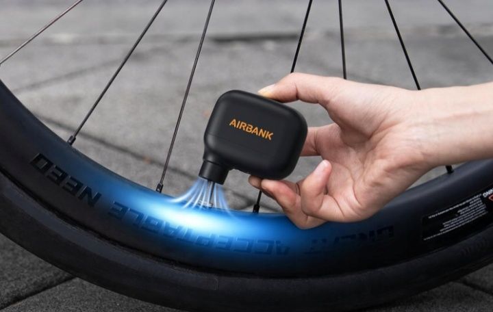 Airbank przenośny kompresor rowerowy