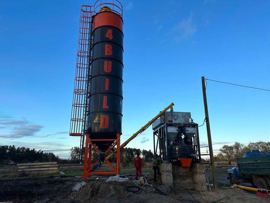 Бетонный мобильный комплекс, бетонный завод, мобильный, стационарный