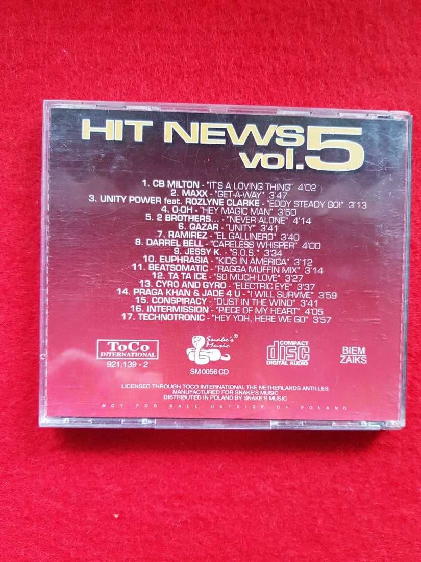 hit news vol 5 , 1993 Electronic Euro House, Italodance