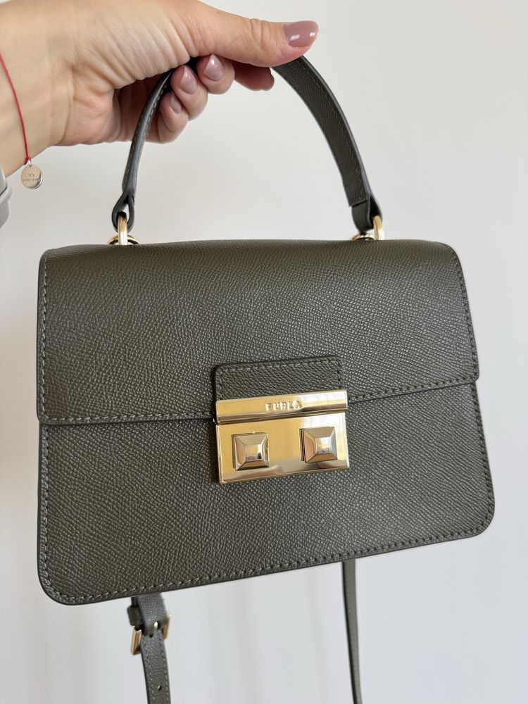 Сумка Furla оригінал зелена