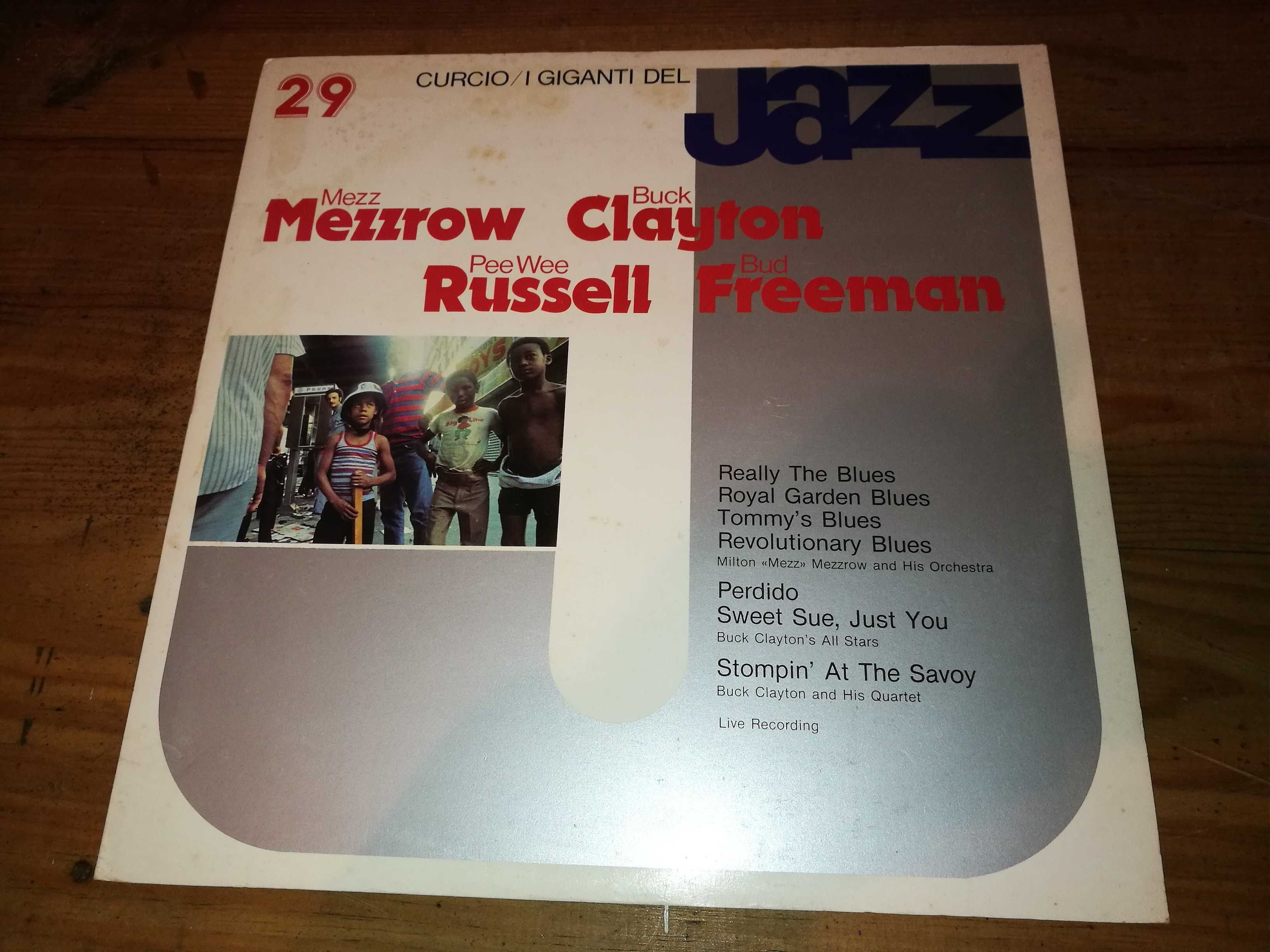 M Mezzrow/B Clayton/P W Russel/B Freeman -Curcio I Giganti del Jazz LP