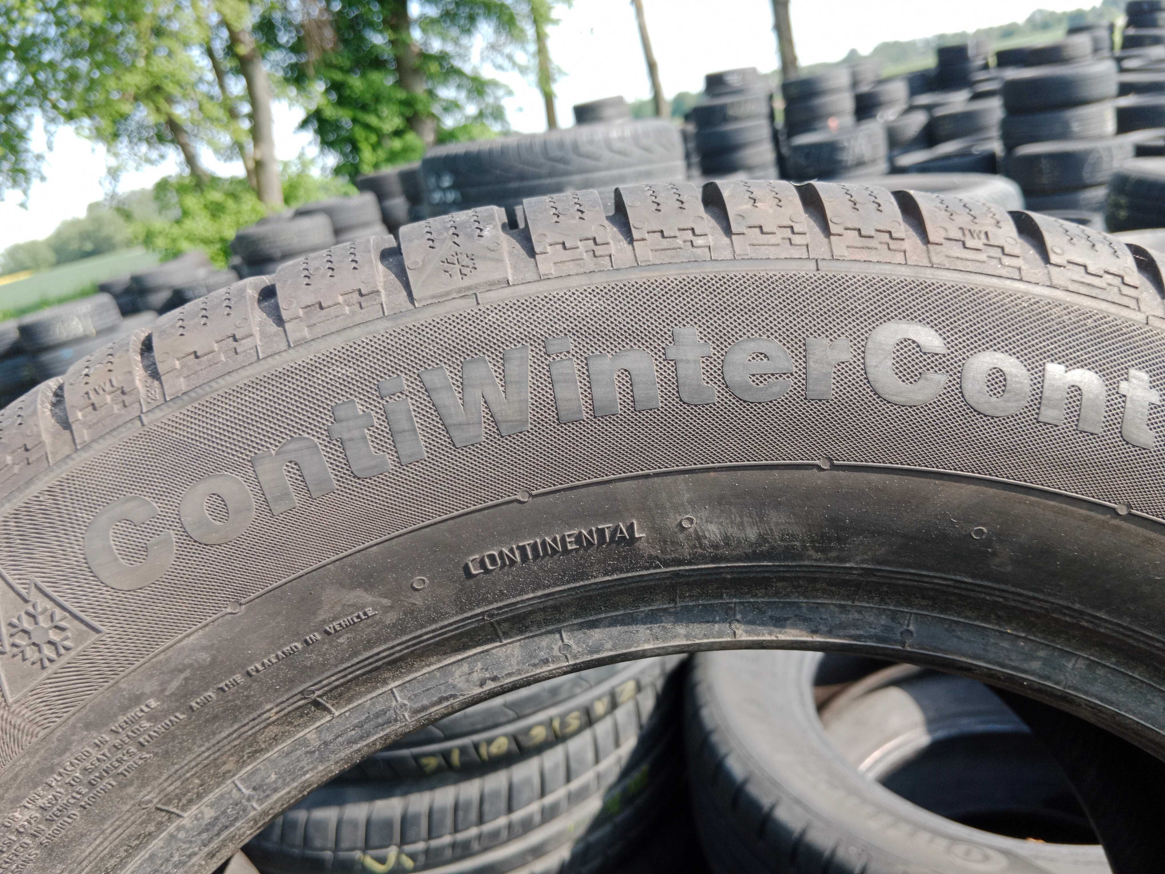 Opona używana 215/60R16 Continental ContiWinterContact TS 830P 1szt.