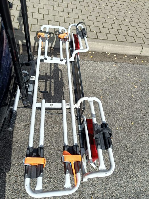 Bagażnik rowerowy na hak na 3 rowery mft uchylny