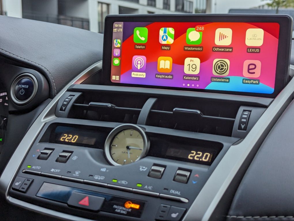 Aktualizacja Mapa Toyota Carplay 2024 nawigacja Lexus Android auto