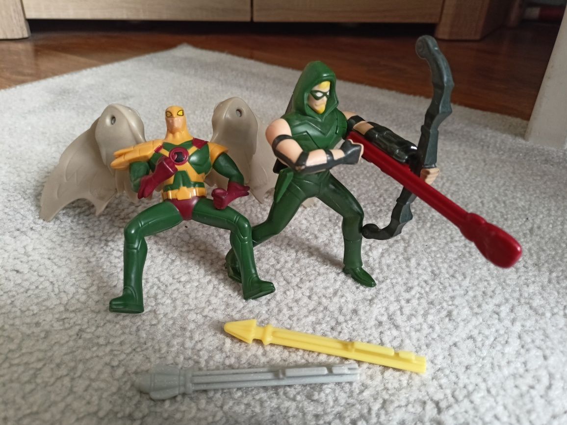 Figurki DC 2 sztuki Green Arrow i Hawkman