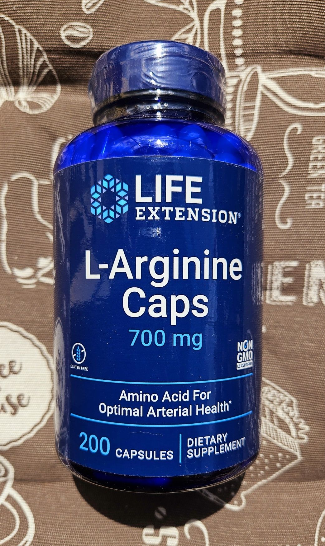 Life Extension L-аргінін Л аргинин l arginine у капсулах 700 мг 200 шт
