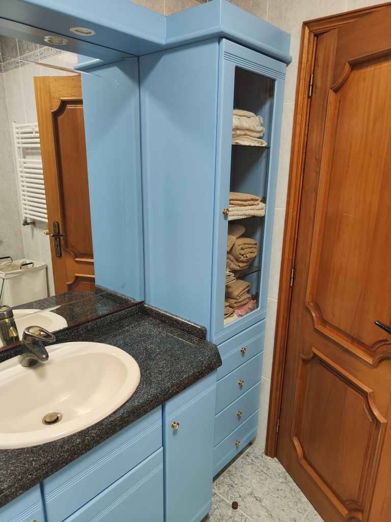 Móvel wc completo todo lacado